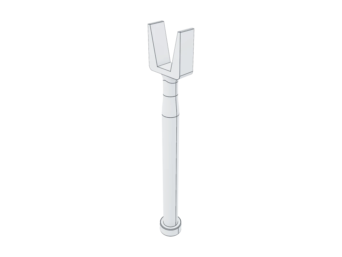 Spiked Fork Support