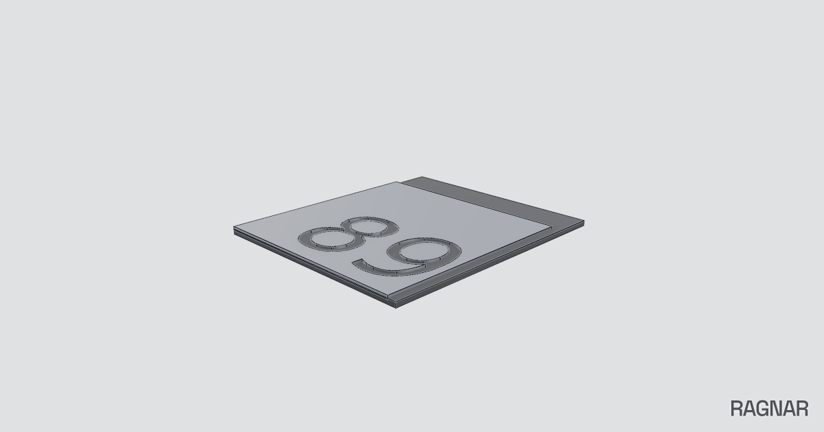 Custom Number Sign
