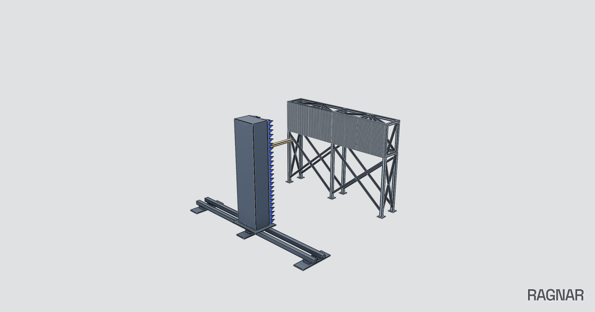 Rectangular Truss Structure | Ragnar Gallery