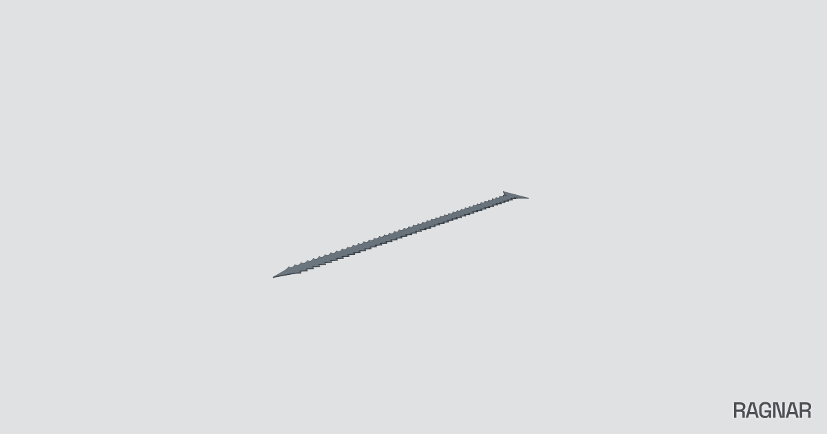Countersunk screw