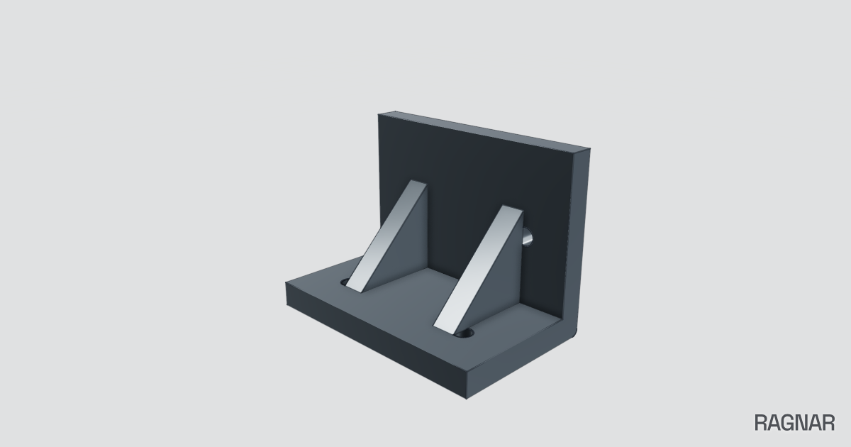 Reinforced L-bracket