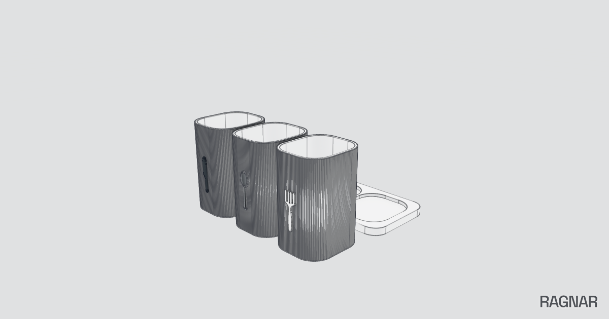 Modern Cutlery Organizer