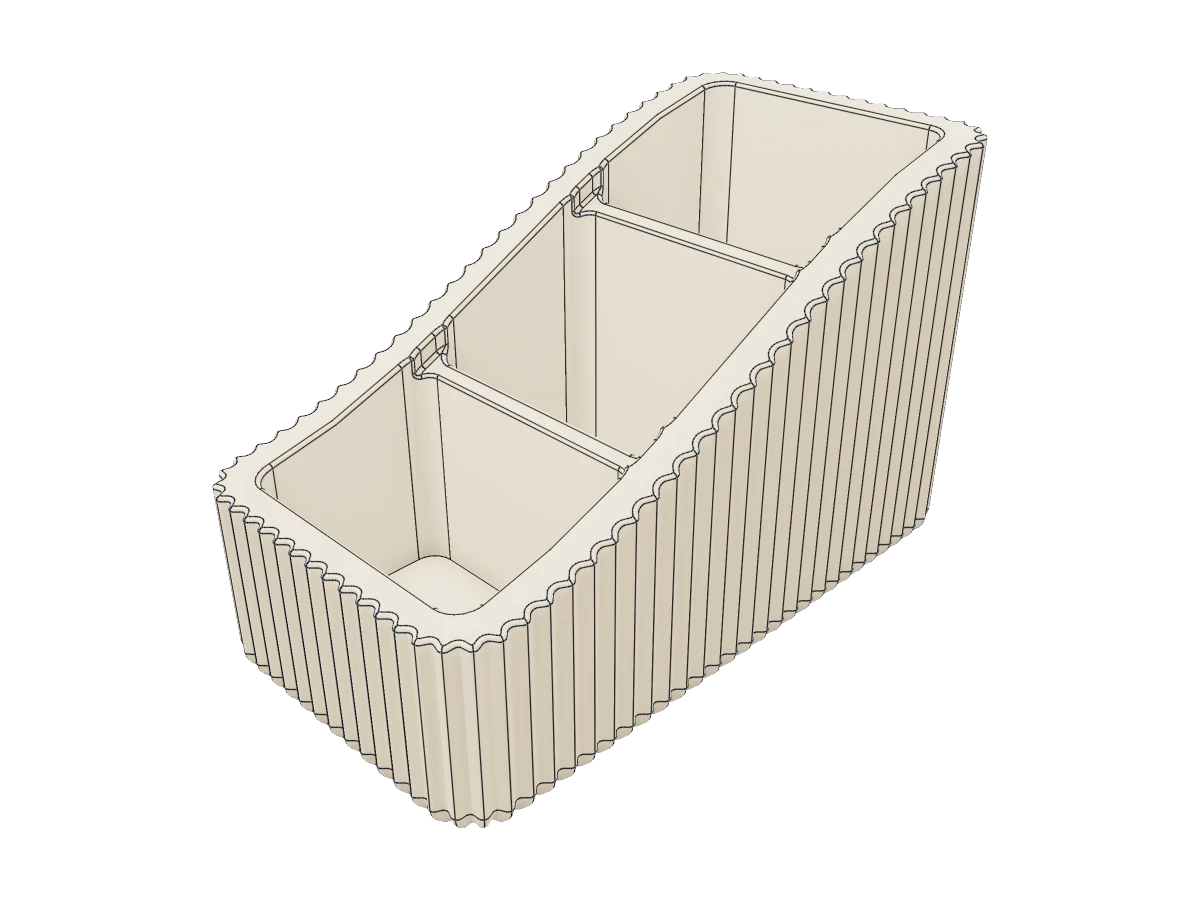 Japandi Remote Organizer