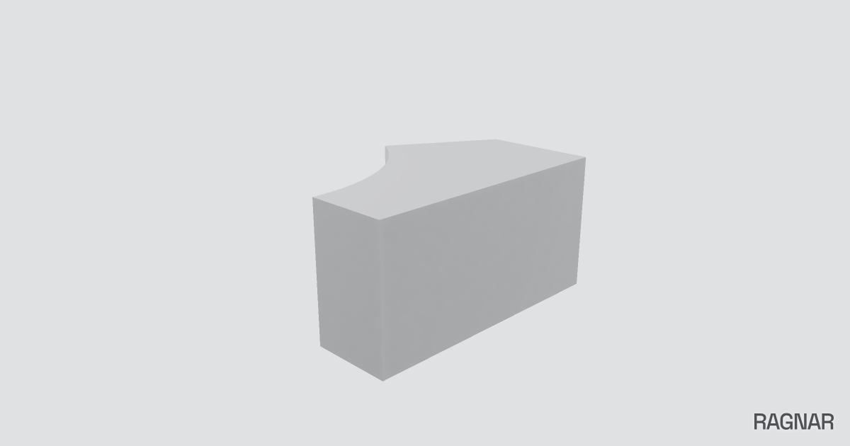 Hollowed Rectangular Block