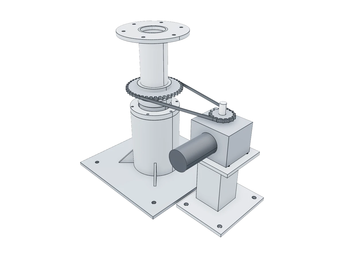 Vertical Rotating Column