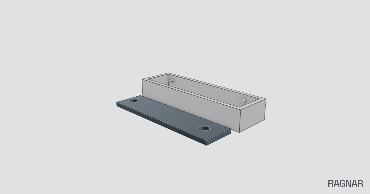 Slotted Steel Cover Plate