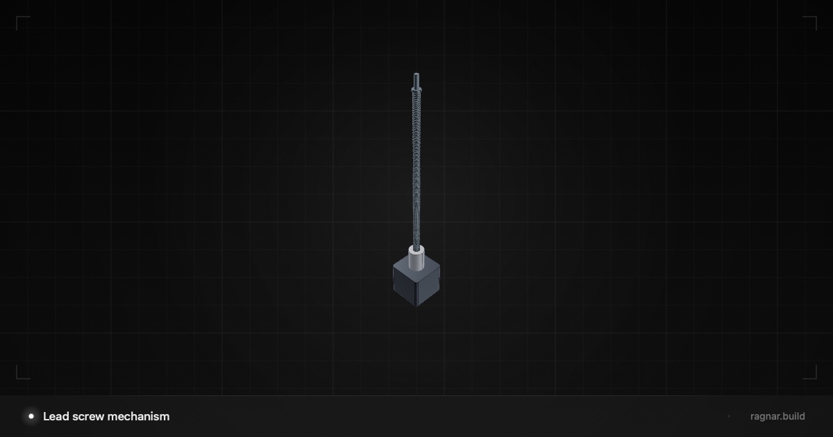Lead screw mechanism