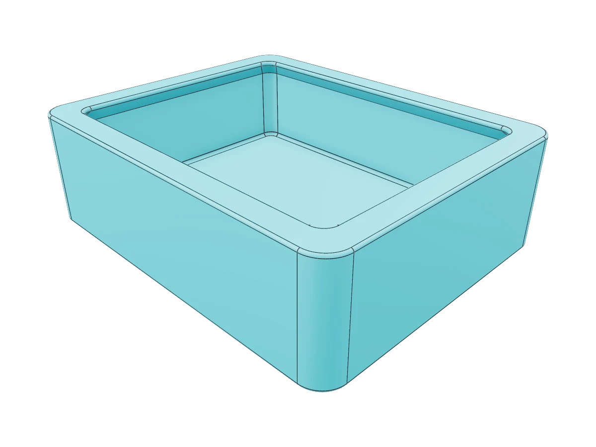 Angled Sponge Box