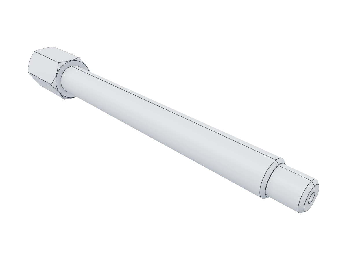 Hex-Head Threaded Pin