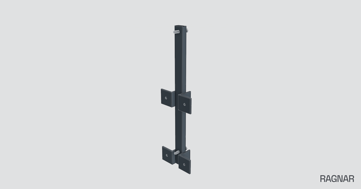 Industrial Steel Support Column