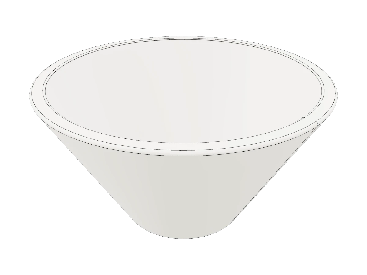 Tapered Circular Vessel