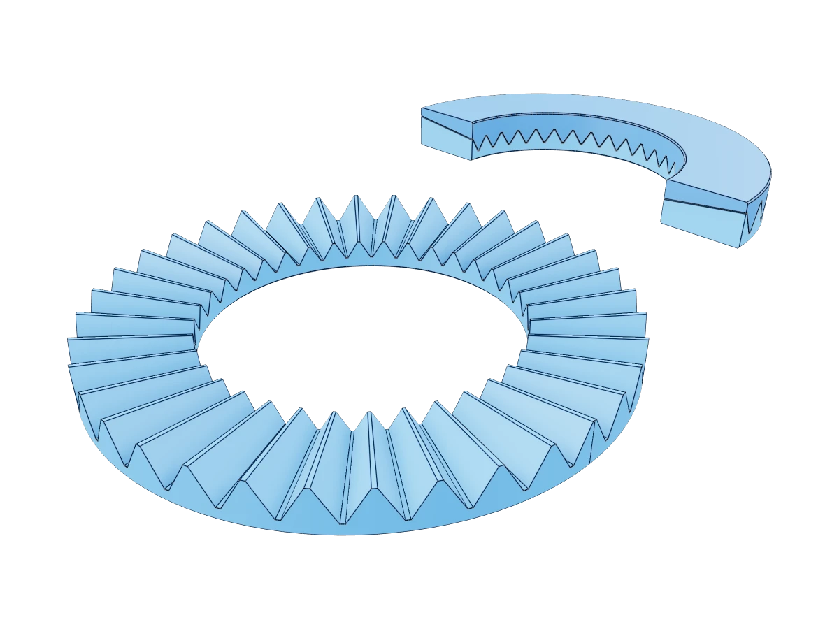 Hirth Coupling Demonstration Model
