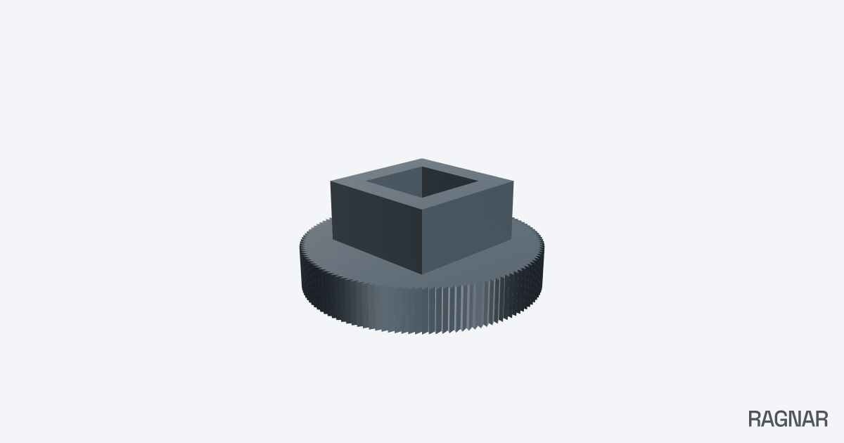 Large Threaded Sprocket