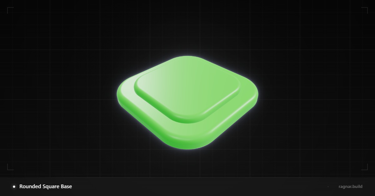 Rounded Square Base
