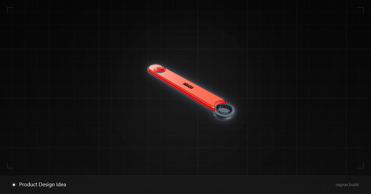 Ergonomic Bottle Opener